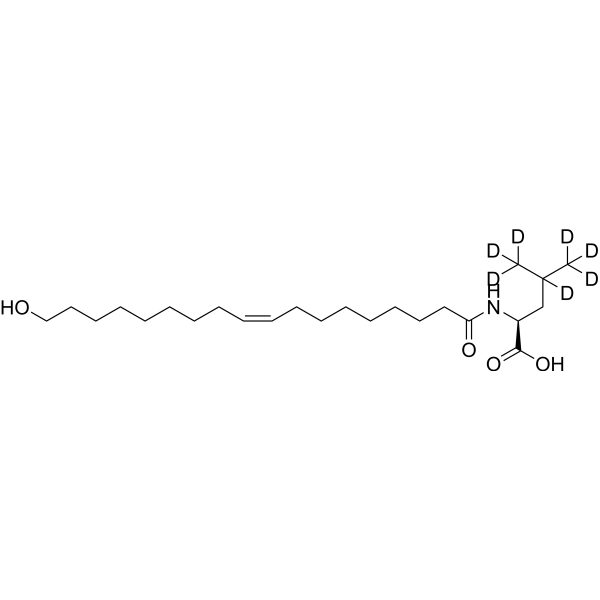 18-hydroxy Oleoyl Leucine-d7